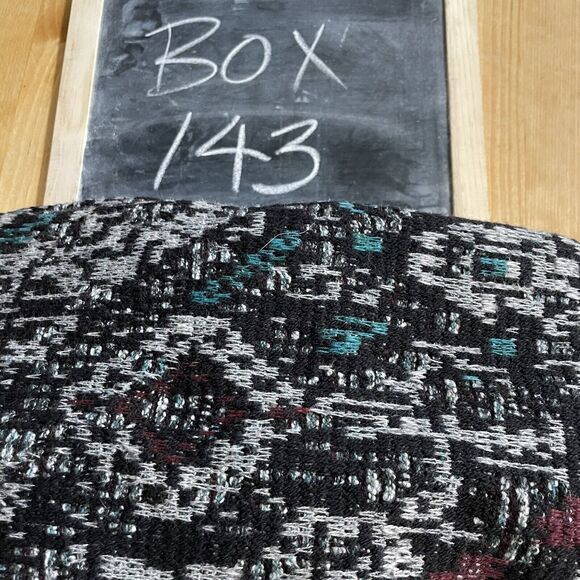 J. Jill‎ Cardigan Rainbow Long Duster Cotton Wool Blend Knit 3 Button Medium EUC - Picture 14 of 14